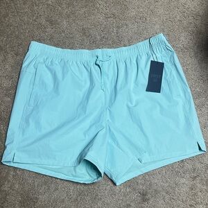 VRST Men's 5" Everyday Shorts, Seaside Blue, XXL